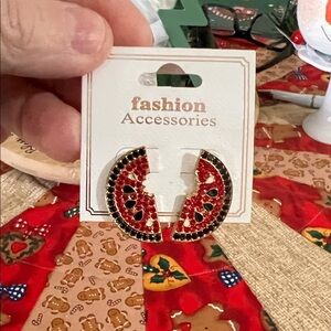 NEW WATERMELON RINESTONES Earrings